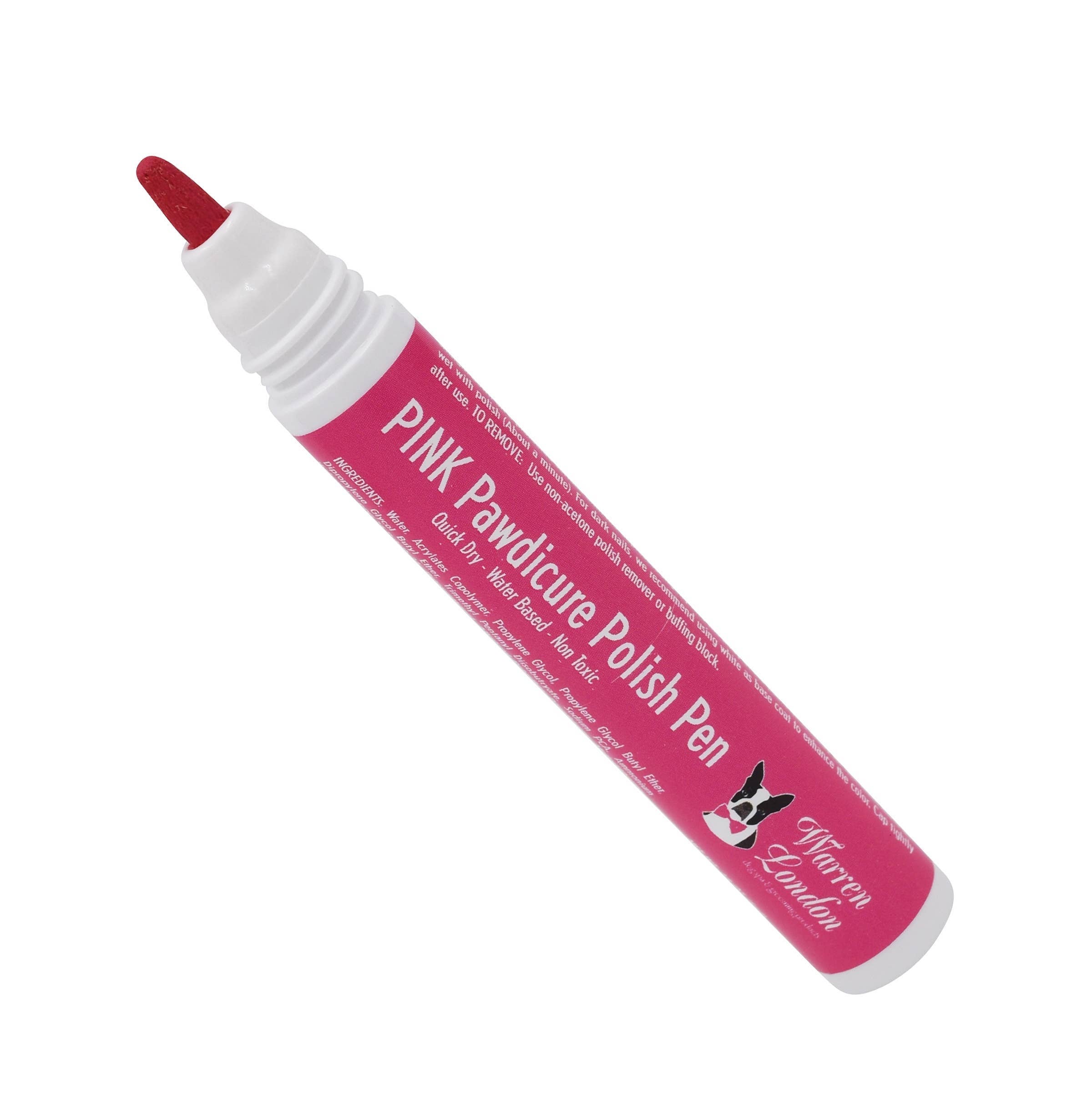 Warren London Dog Products - Pawdicure Nail Polish Pen - Quick Dry - 13 Colors: White